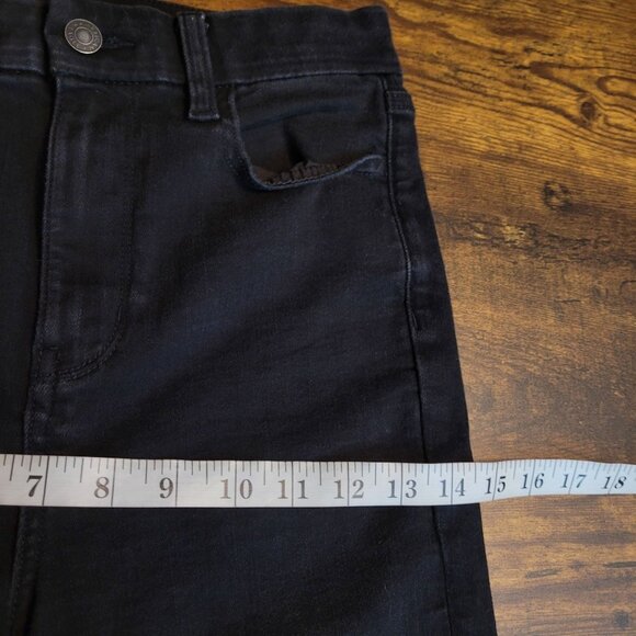 American Eagle Jean 4 S Jegging Curvy Highest Rise Next Level Stretch Black Wash - Picture 8 of 12